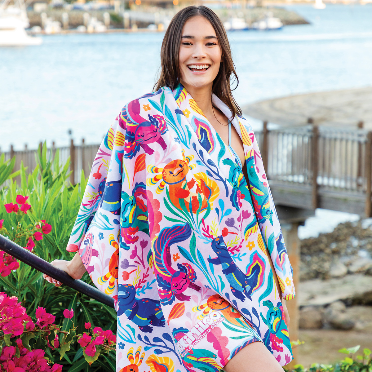 Heavyweight Sublimated Beach Towel 30x60
