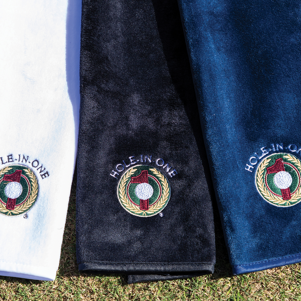Trifold Velour Golf Towel 15"x18"