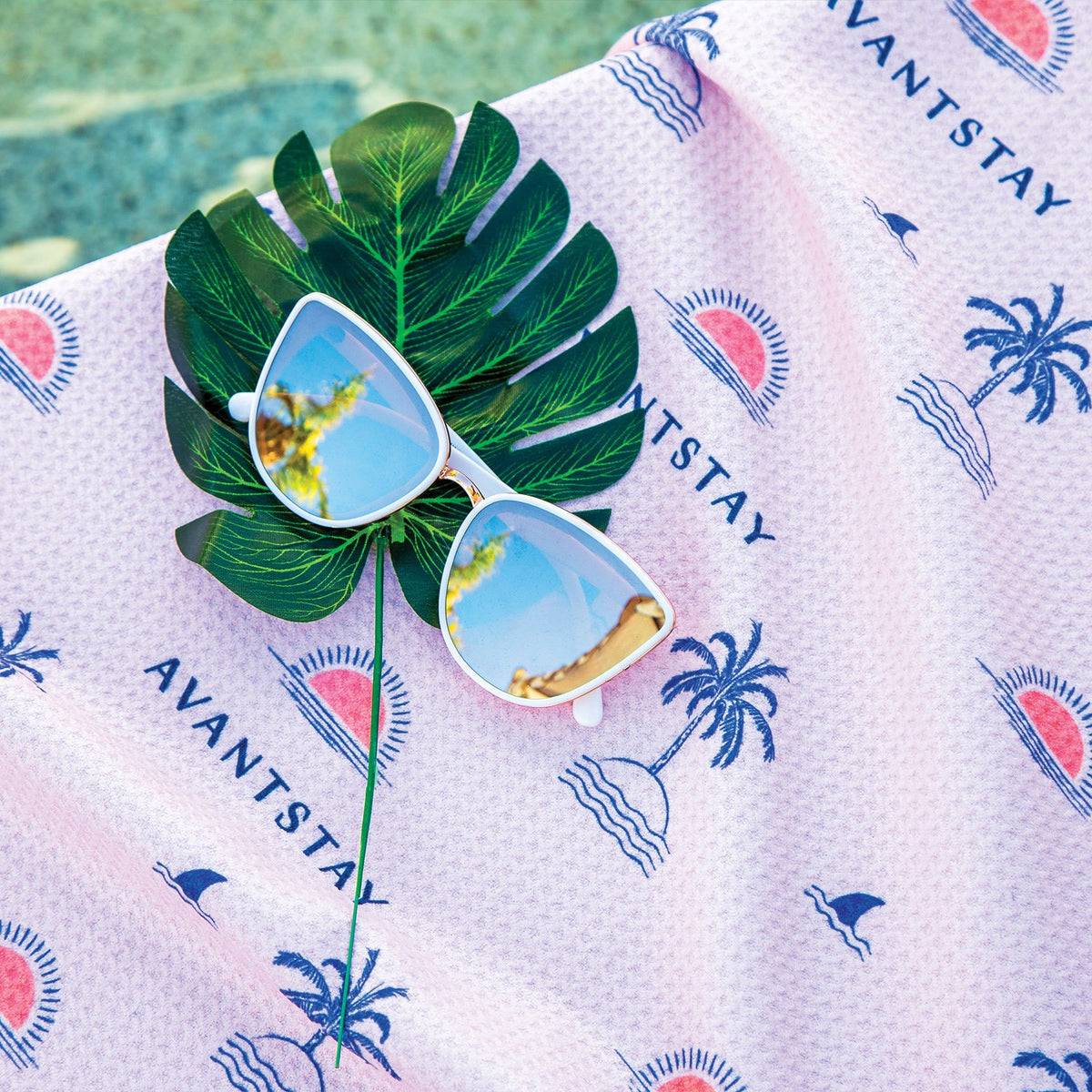 Sublimated Quick-Dry Sand-Proof Beach Towel 30x60