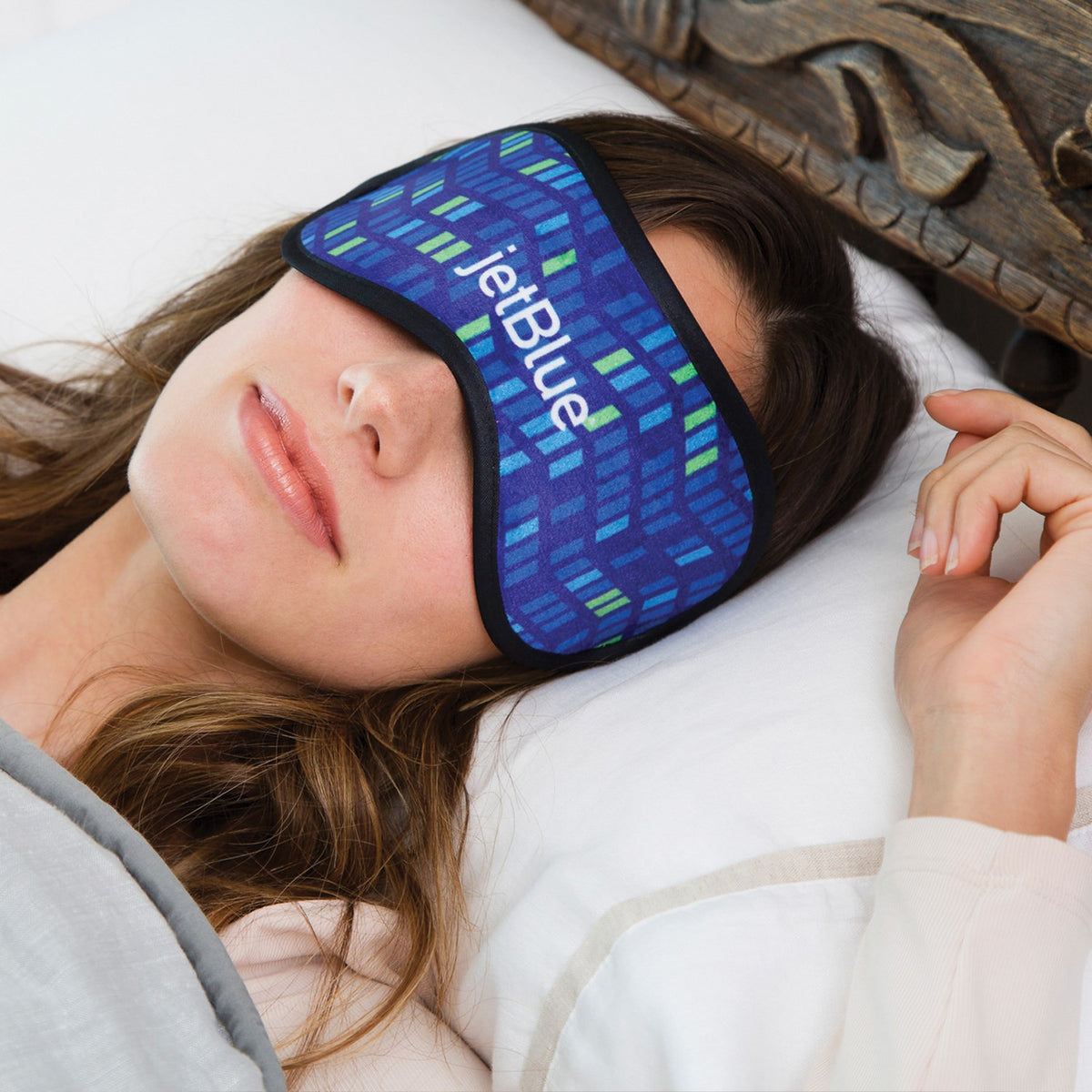 Sublimated Travel Sleep Mask