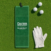 Premium Tri-fold Velour Golf Towel 16x22