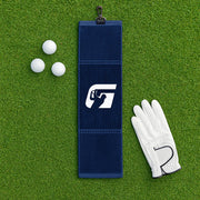 Premium Tri-fold Velour Golf Towel 16x22