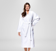 Plush Standard-Weight Velour Bathrobe