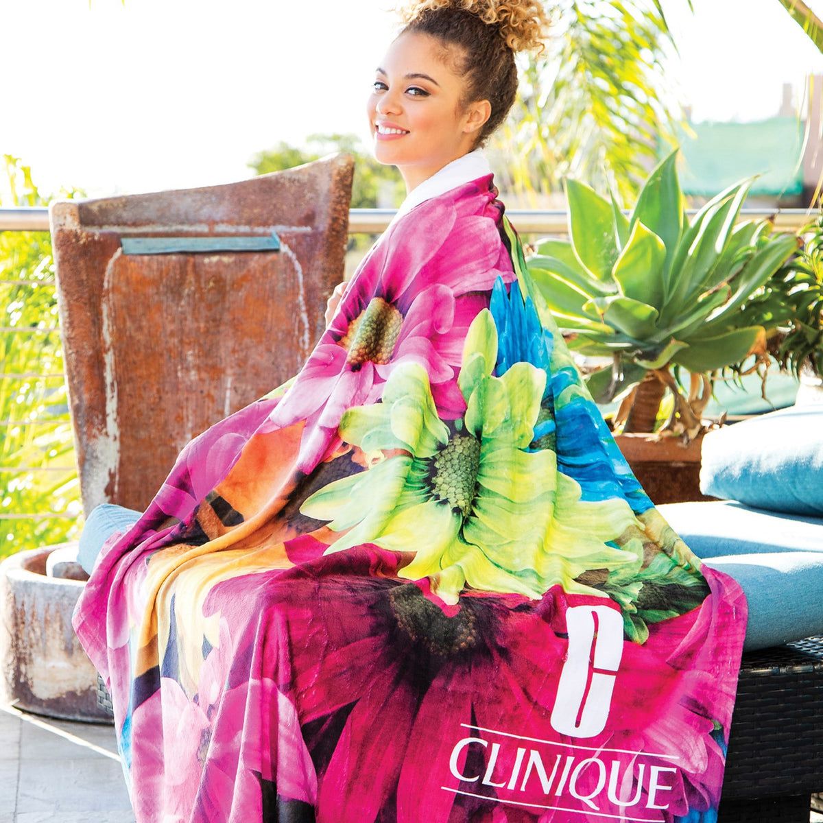 Sublimated Brushed Mink Throw 50"x60"