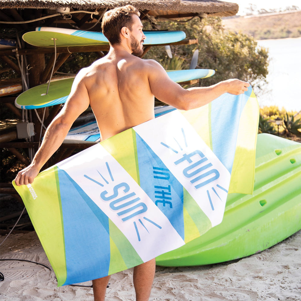 Sublimated Microfiber Beach Towel 30"x60"