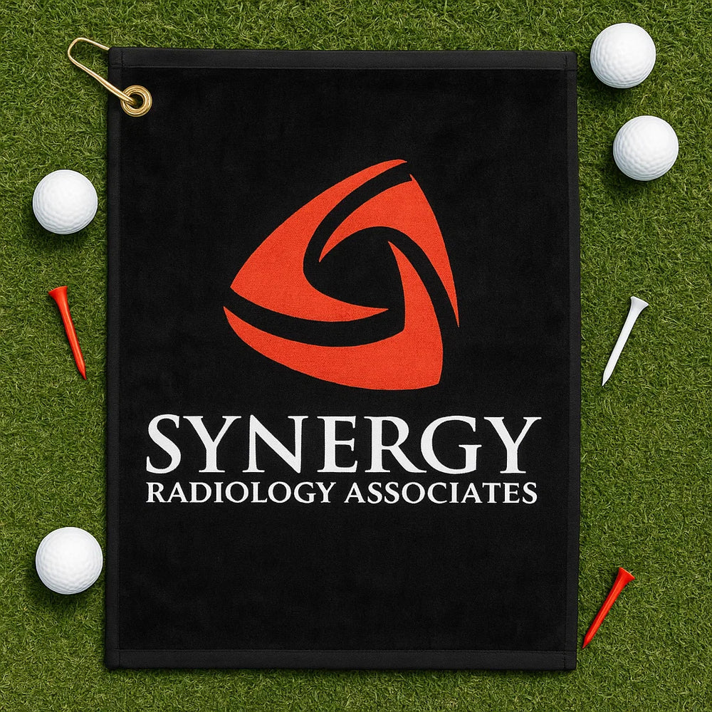 Premium Mid-Weight Velour Golf Towel 15"x18"